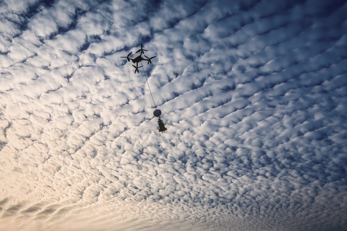 drone with water sampler